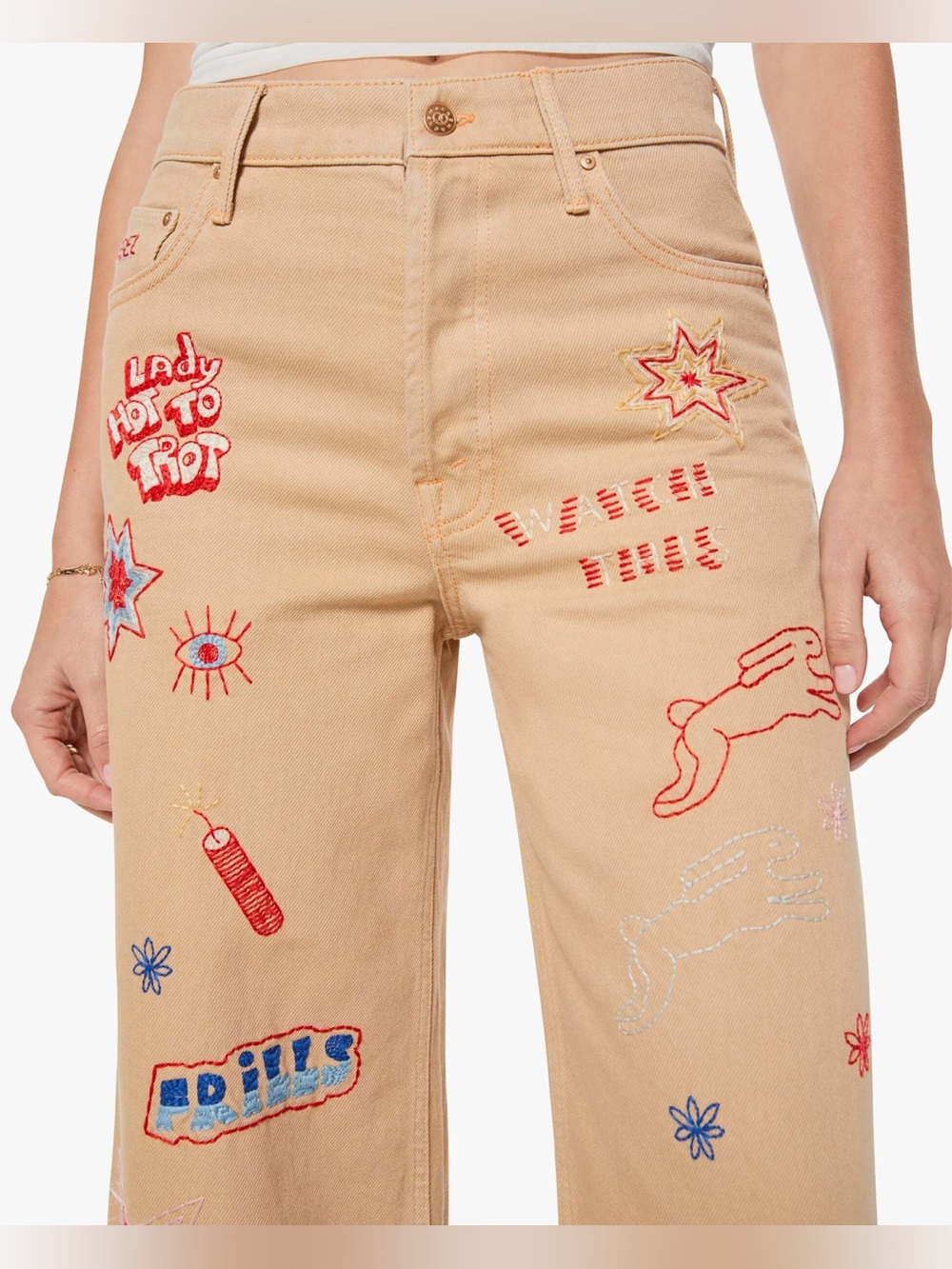 MOTHER SNACKS “DOUBLE DIP NERDY”MID RISE
WASH: KHAKI
*SIZE 28 *NWOT $378.00 - Picture 7 of 16